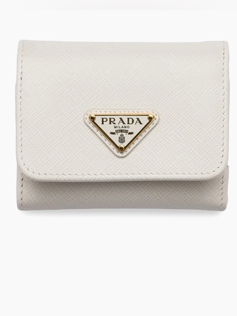 Prada Small Saffiano Leather Wallet new in box
